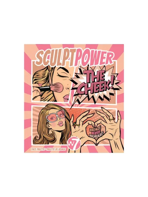 W7 Sculpt Power Face Palette 1 W7 Sculpt Power Face Palette