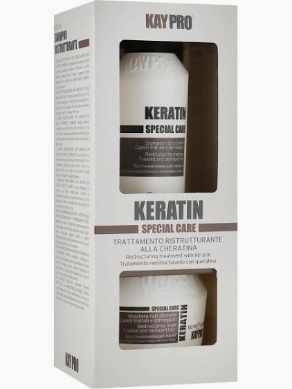 KayPro Special Care Keratin Set Travel  Shampoo 100ml + Hair Mask 100ml