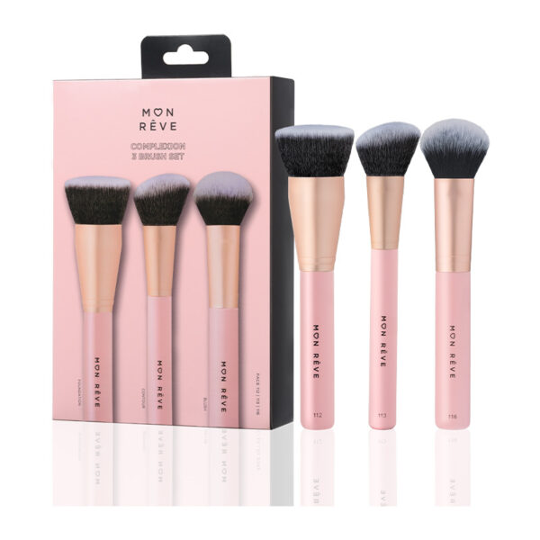 Mon Reve Complexion 3 Brush Set 1 Mon Reve Complexion 3 Brush Set
