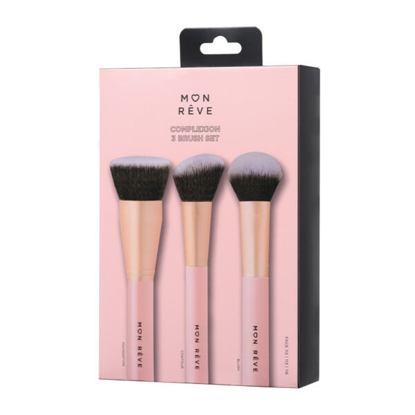 Mon Reve Complexion 3 Brush Set 3 Mon Reve Complexion 3 Brush Set