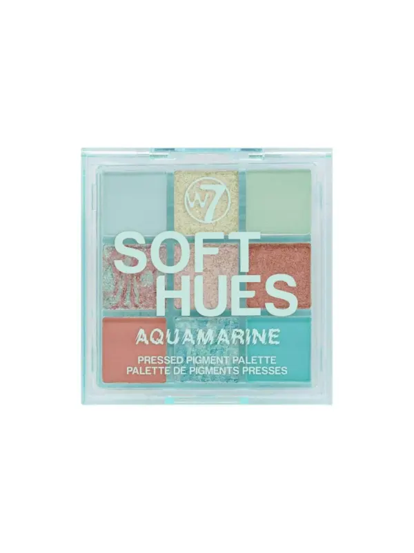 W7 Soft Hues Aquamarine Eye Palette