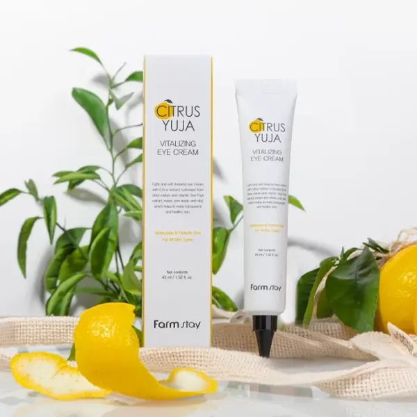 FarmStay Citrus Yuja Vitalizing Eye Cream 45ml 2 FarmStay Citrus Yuja Vitalizing Eye Cream 45ml