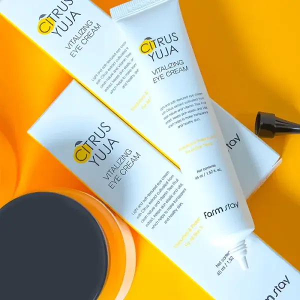 FarmStay Citrus Yuja Vitalizing Eye Cream 45ml 3 FarmStay Citrus Yuja Vitalizing Eye Cream 45ml