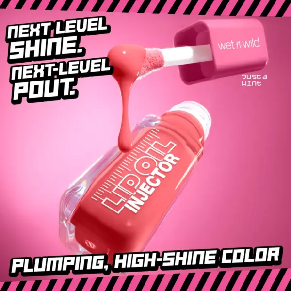 Wet n Wild Lip Oil Injector Plumping Lip Oil Just a Hint 3 Wet n Wild Lip Oil Injector Plumping Lip Oil Just a Hint