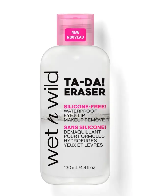 Wet n Wild Ta-Da! Eraser Silicone-Free Waterproof Eye And Lip Makeup Remover 130ml