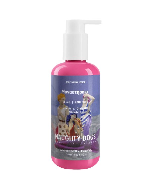 Naughty Dogs Body Drunk Lotion Μοναστηράκι 250ml Naughty Dogs Body Drunk Lotion Μοναστηράκι 250ml
