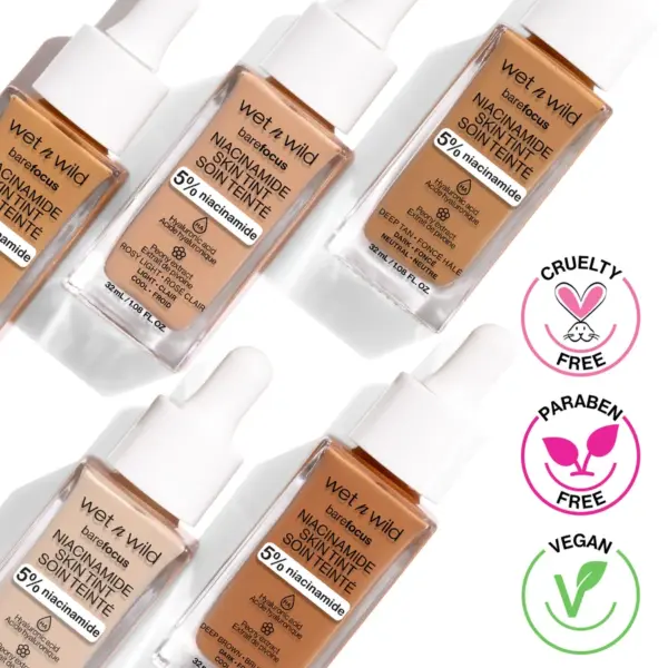 Wet n Wild Bare Focus Niacinamide Skin Tint 32ml