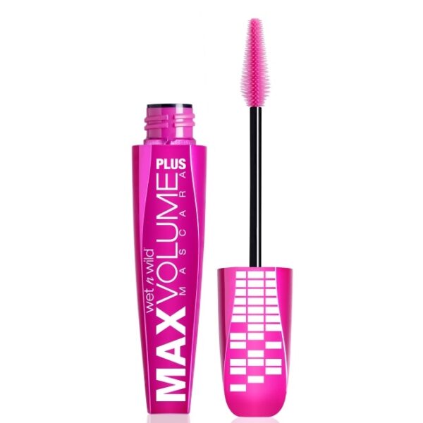 Wet n Wild Max Volume Plus Mascara Amp’d Black 8ml 1 Wet n Wild Max Volume Plus Mascara Amp’d Black 8ml