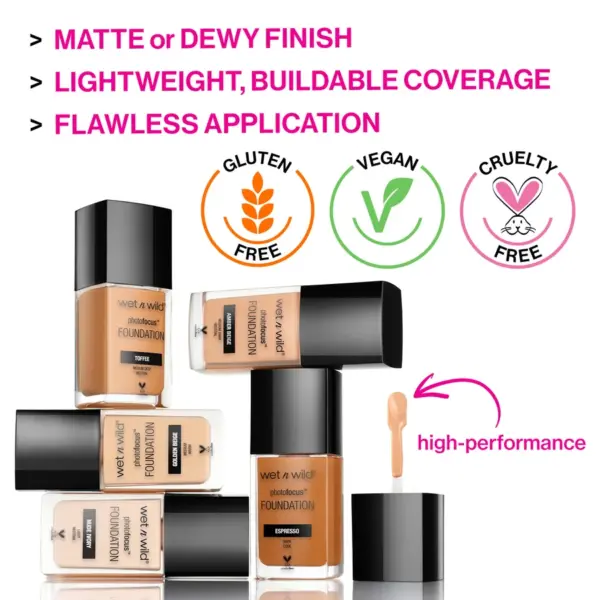 Wet n Wild Photo Focus Foundation-Matte 30ml 4 Wet n Wild Photo Focus Foundation-Matte 30ml
